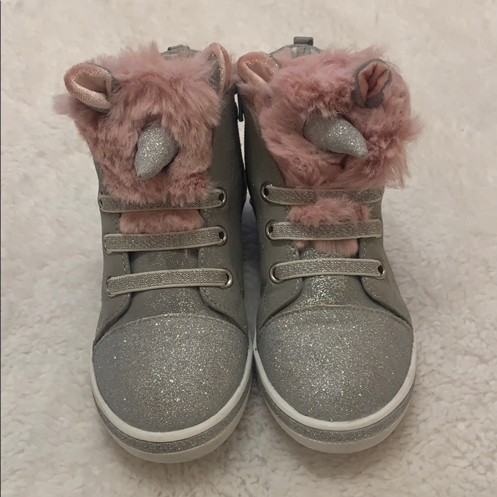 Wonder Kids high top unicorn sneakers